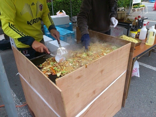 バザー焼きそば作り方