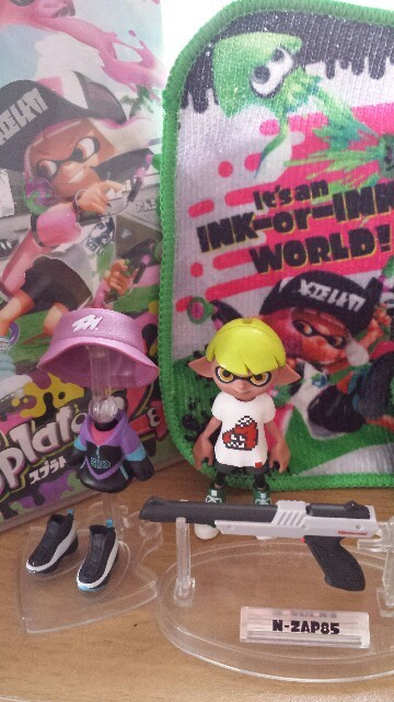 スプラトゥーンのグッズ小学生